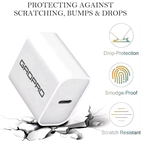 GADPRO  Gadpro PROTON 4 20W Type-C to Lightning PD Charger  - White