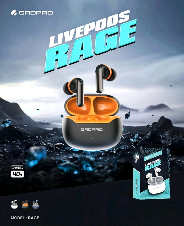 GADPRO  Gadpro Livepods Rage TWS