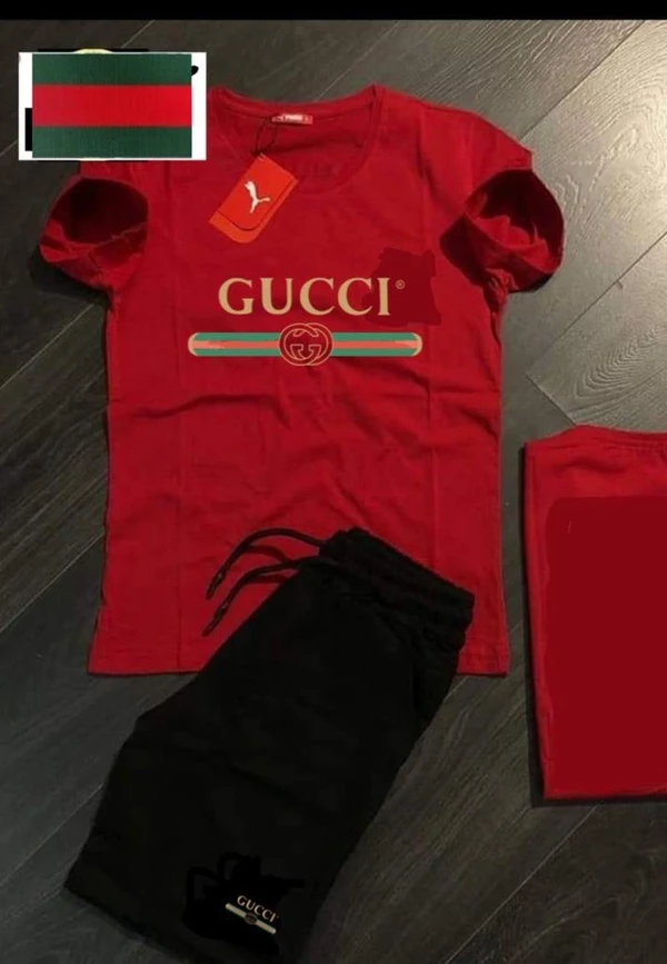 GUCCI TRACK SUITS DRYIFIT FABRIC - Red, M