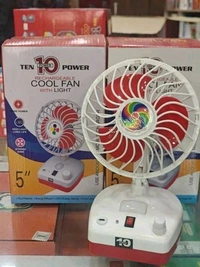 Rechargeable Fan and Emergncy Lamp