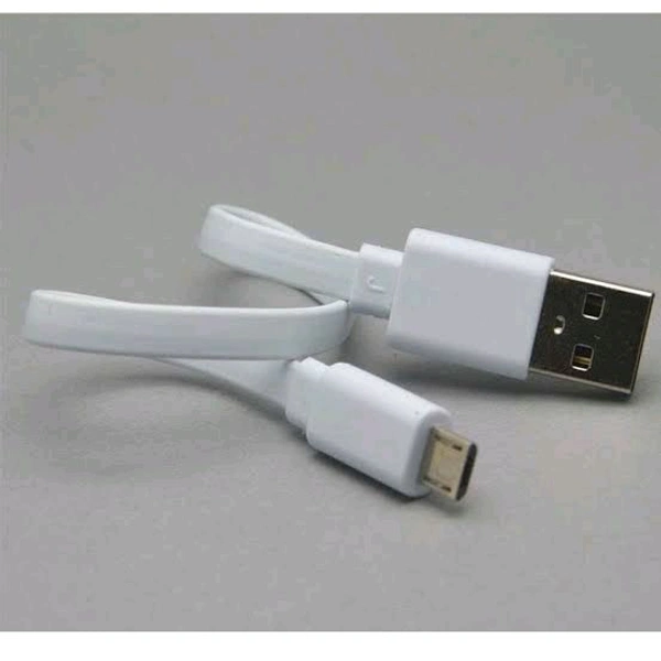 Power Bank V8 Cable - White