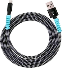 Spiral Cable Prodector 1 Long And 4 Short