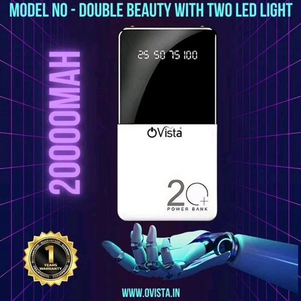Ovista PRB046 20000mAH Power Bank With 1 Year Warranty