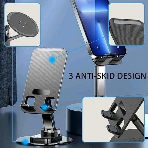 Ovista Folding Lifting Bracket, Aluminium Alloy, 360° Rotation, Mobile Stand Holder