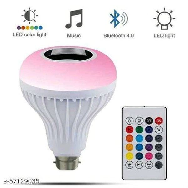 Color-Change LED Light Bulb w/ App & Remote Control