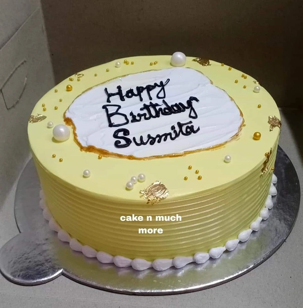 Butterscotch Cake - Half Kg, Eggless