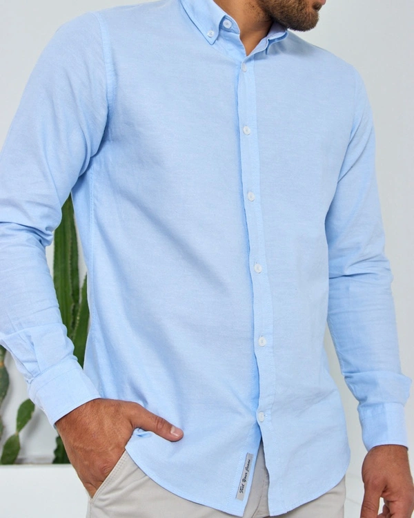 Blue Cotton shirt