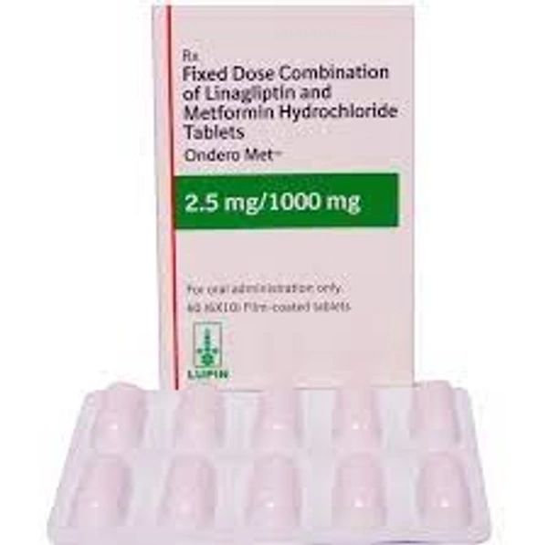 ONDERO MET 2.5MG/1000