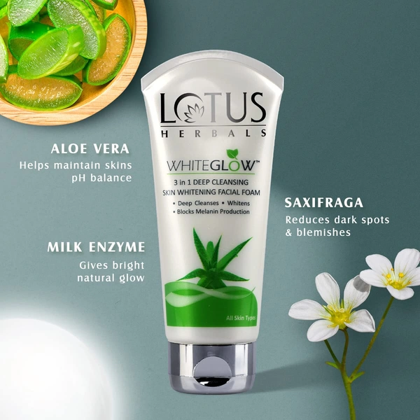 LOTUS H WH/GL FACIAL FOAM