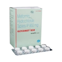 GLYCOMET 850MG - 10TAB