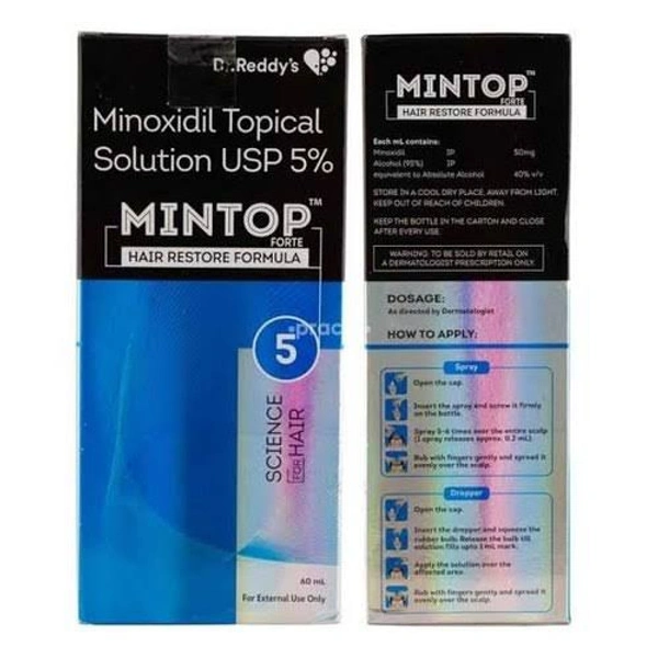 MINTOP FORTE SOLUTION 5% - 60ML