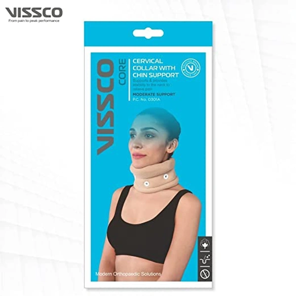 VISS.CHIN SUPPORT COLLAR - LARGE