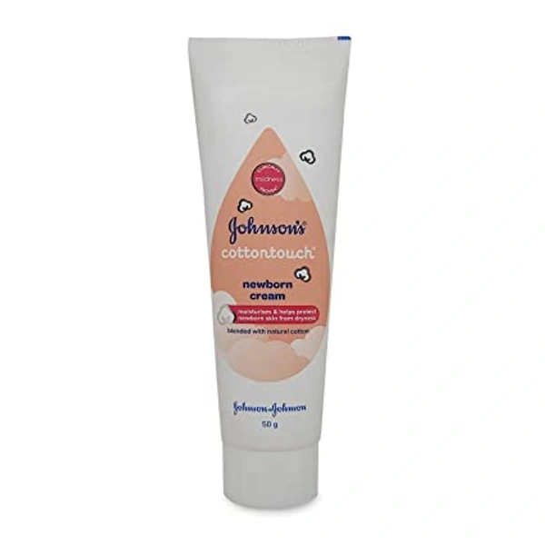 JOHNSONS NEWBORN COTTON TOUCH CREAM - 50GM