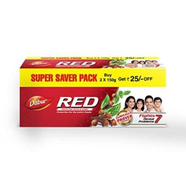 DABUR RED T.PASTE FAMILY - 300GM*