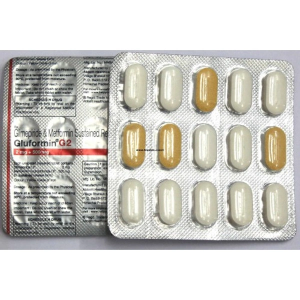 GLUFORMIN G2 - 15TAB