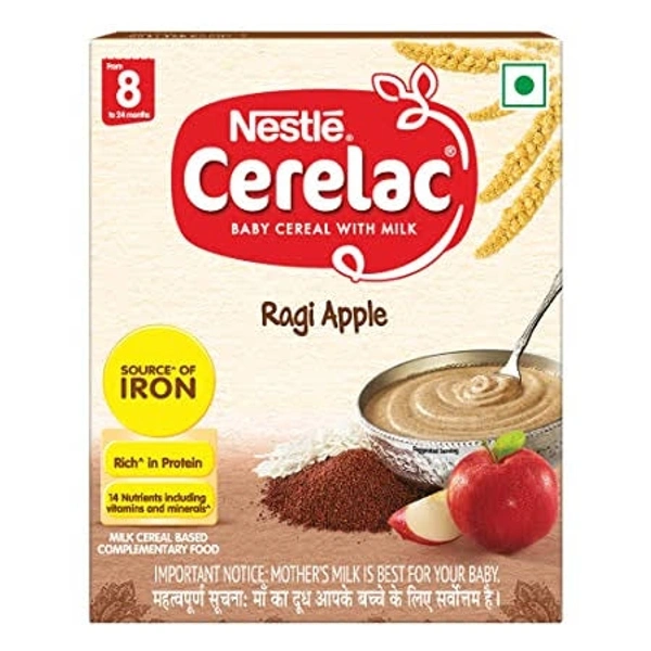 CERELAC ST2 RAGI APPLE - 400GM