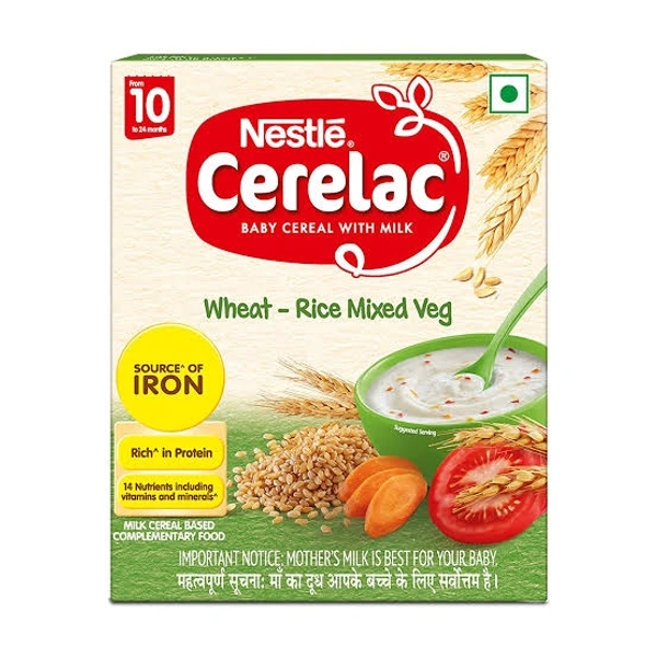 CERELAC ST3 WH-R MIX VEG - 300GM