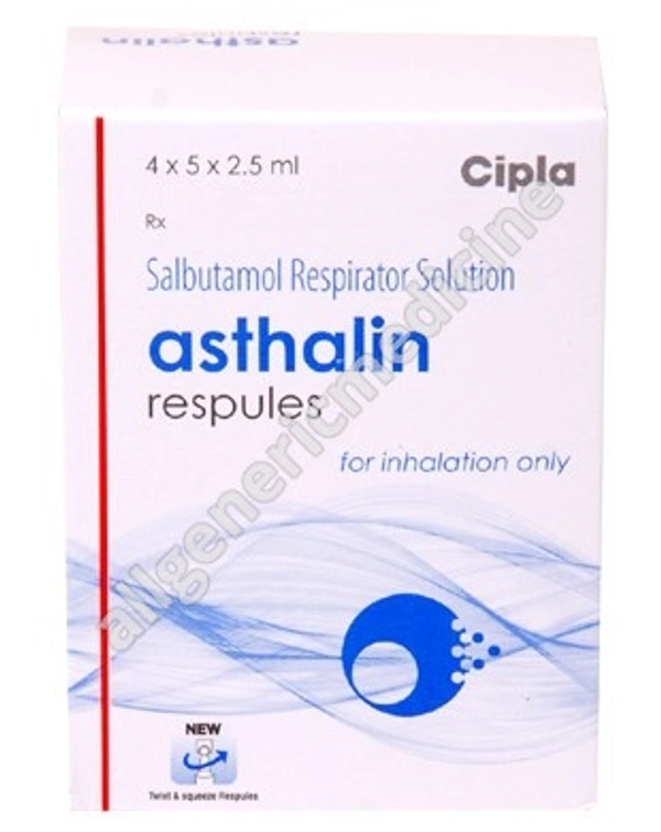 ASTHALIN RESPULES. - 2.5ML
