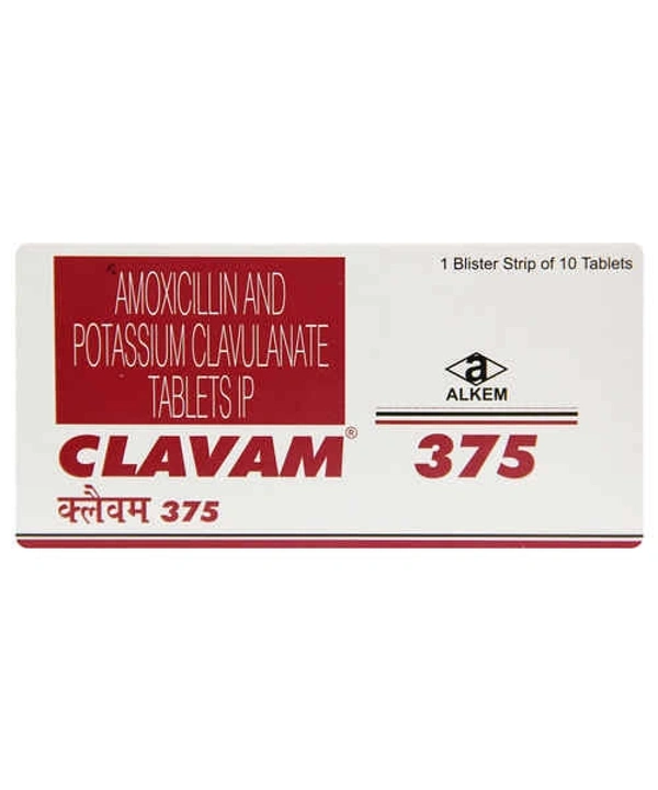 CLAVAM 375MG - 10TAB
