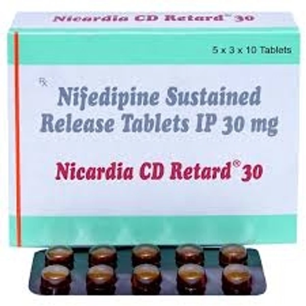 NICARDIA CD RETARD 30MG