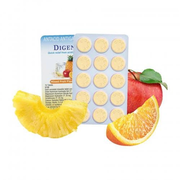 DIGENE MIXED FRUIT - 15TAB