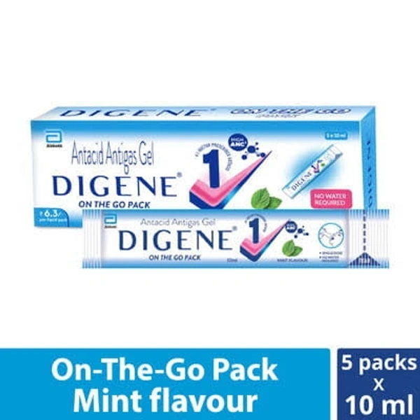 DIGENE GEL MINT STICKPACK - 10ML