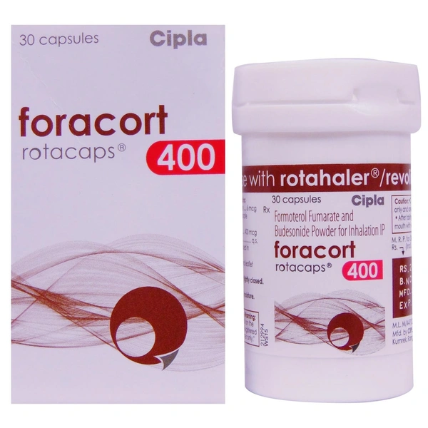 FORACORT 400 ROTACAPS - 30CAPS