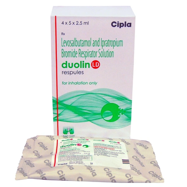 DUOLIN LD RESPULES - 2.5ML