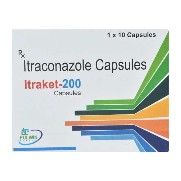 ITRAKET 200 CAP - 10CAP, Itraconazole