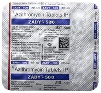 ZADY 500MG - 5TAB, Azithromycin