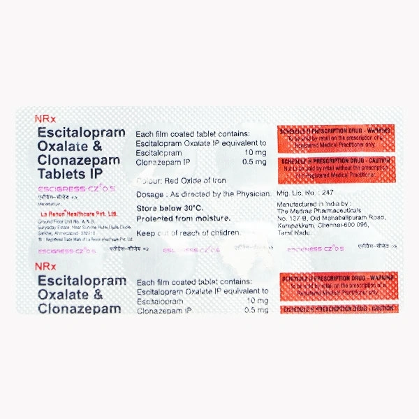 ESCIGRESS CZ 0.5 - 10TAB