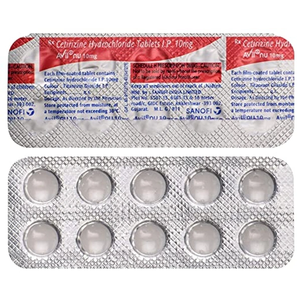 AVIL NU 10MG - 15TAB