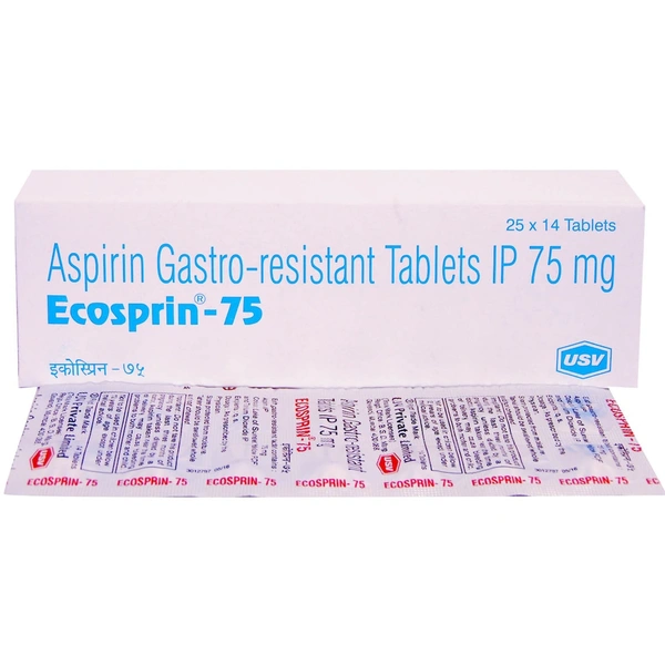 ECOSPRIN 75MG - 14TAB