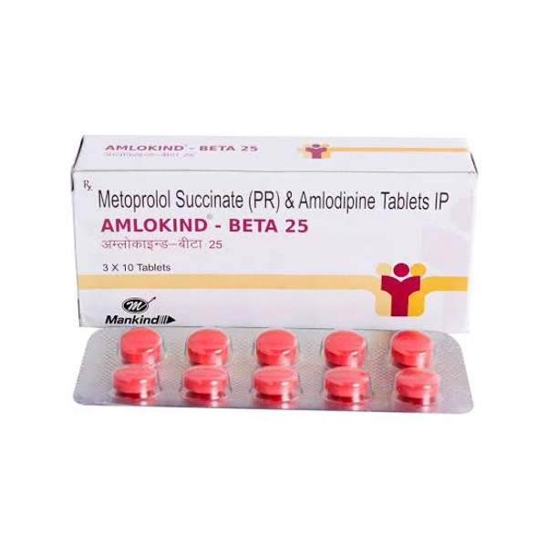 AMLOKIND BETA 25 - 10TAB