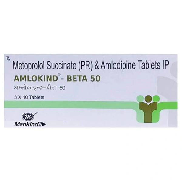 AMLOKIND BETA 50 - 10TAB
