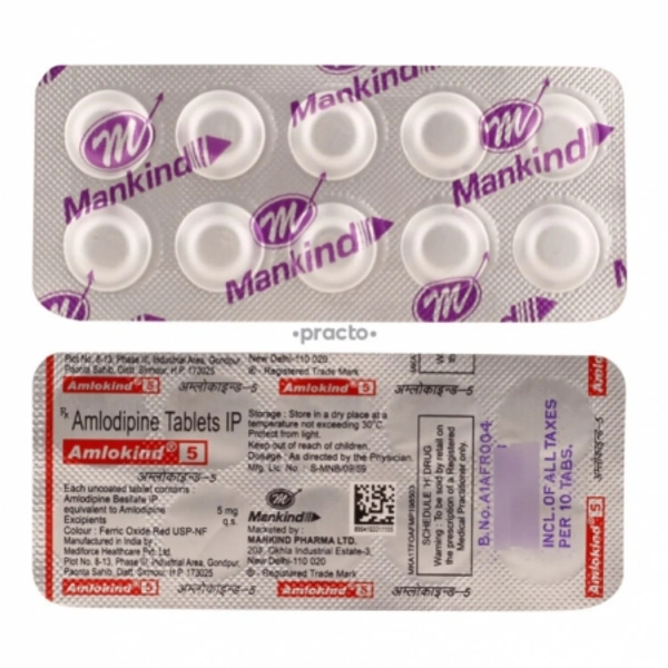 AMLOKIND 5MG - 10TAB