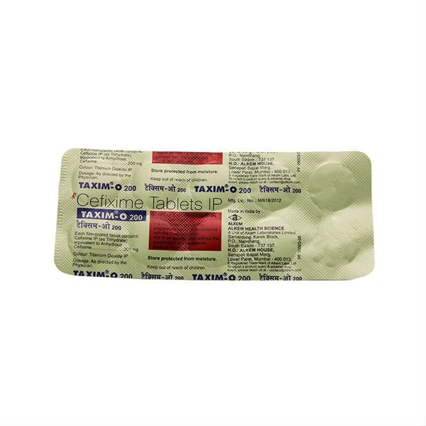 TAXIM O 200MG - 10TAB