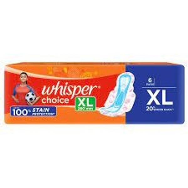WHISPER CHOICE XL - 6pcs