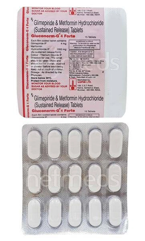 GLUCONORM G4 FORT - 10TAB