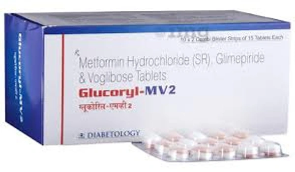 GLUCORYL-MV 2 - 15TAB