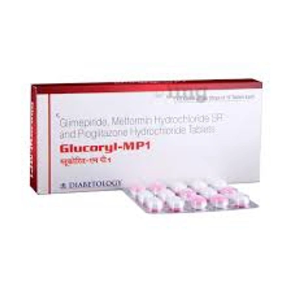 GLUCORYL MP 1 MG - 15TAB