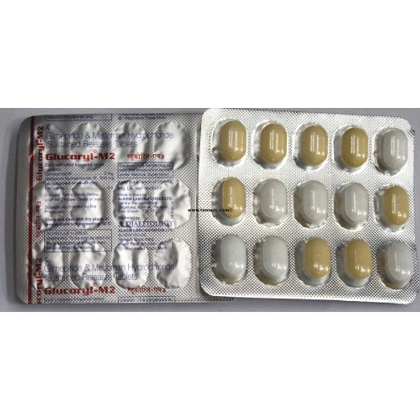 GLUCORYL-M 2MG - 10TAB