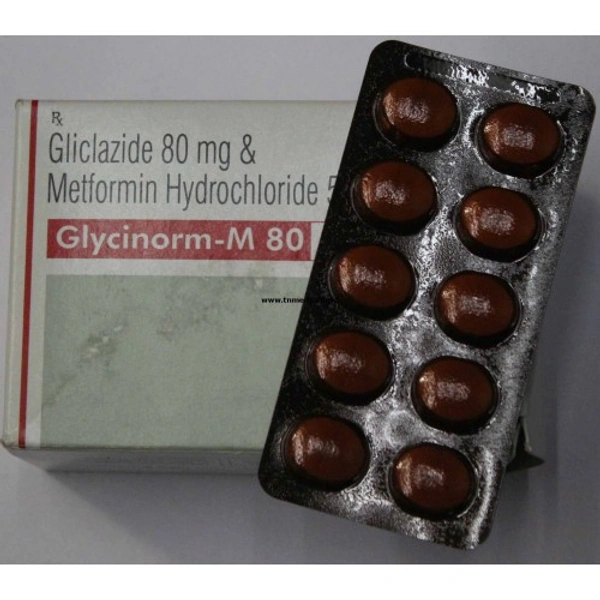GLYCINORM M 80MG - 10TAB