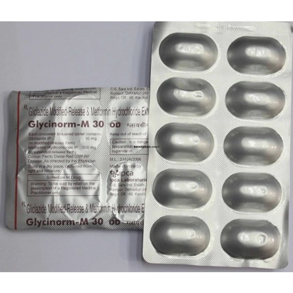 GLYCINORM M 30MG OD - 10TAB