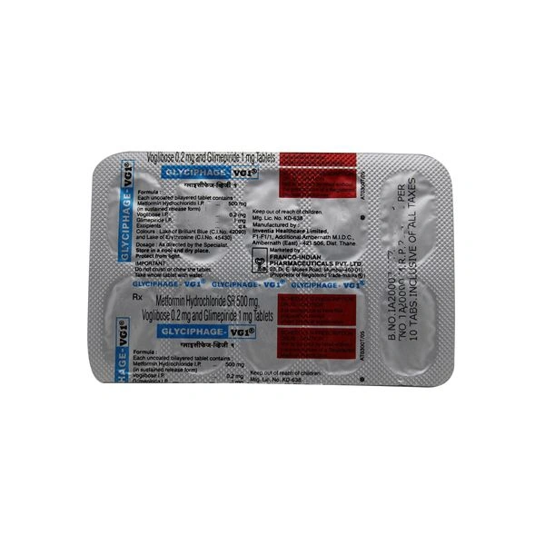 GLYCIPHAGE VG 1 - 10TAB