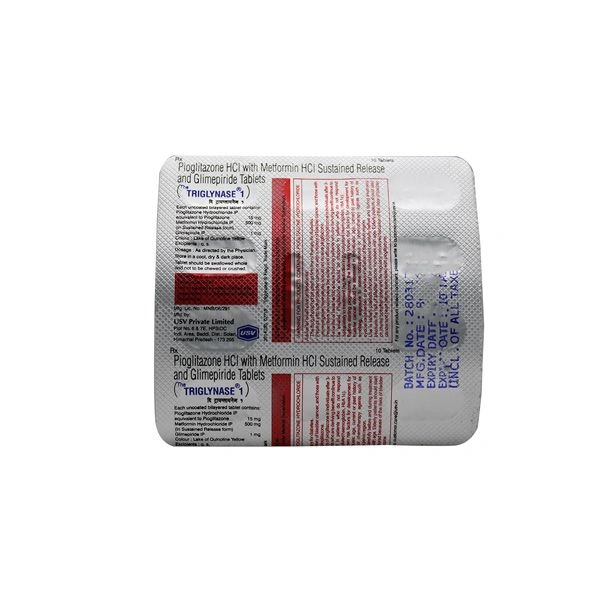 TRIGLYNASE 1MG - 10TAB