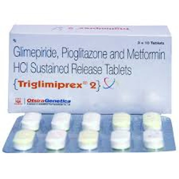TRIGLIMIPREX 2MG - 10TAB