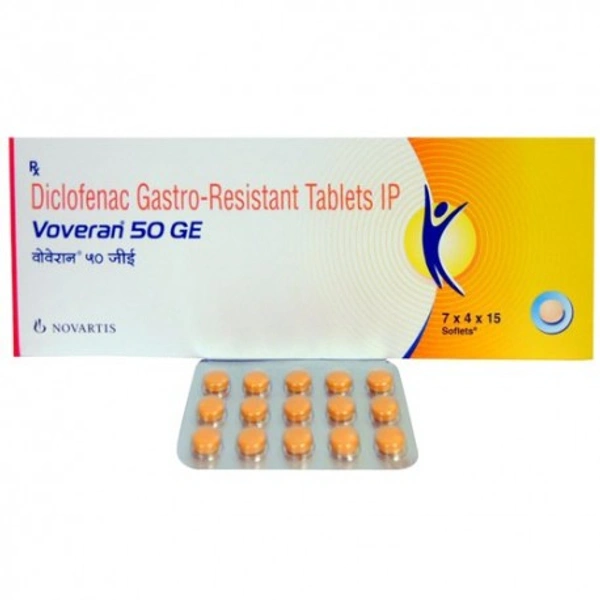 VOVERAN 50 GE - 15TAB