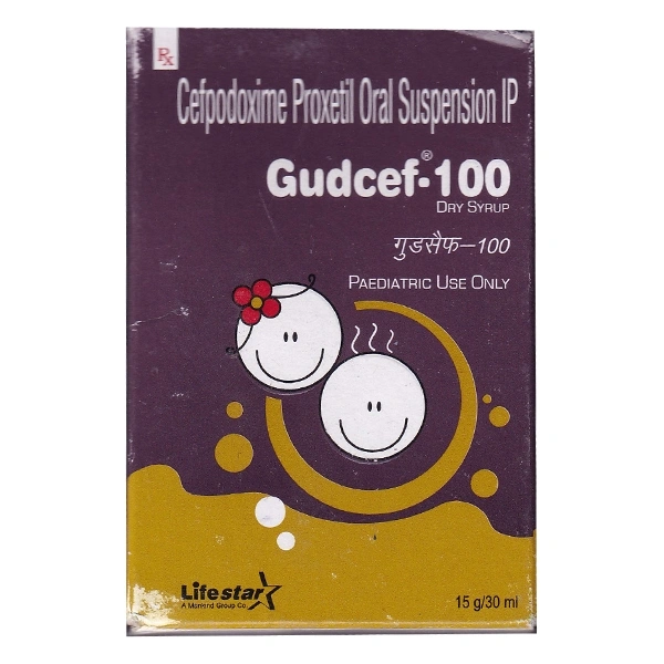 GUDCEF 100MG DRY SYRUP - 30ML