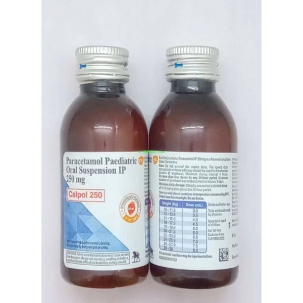 CALPOL 250 SUSP - 60ML